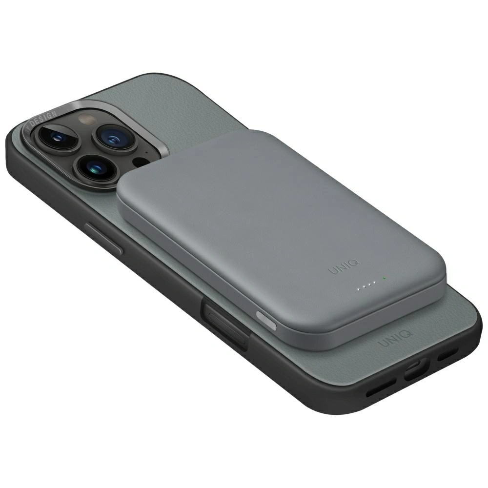 UNIQ Lyden Lexa Magnetic Powerbank 5000mAh PD USB-C MagSafe green