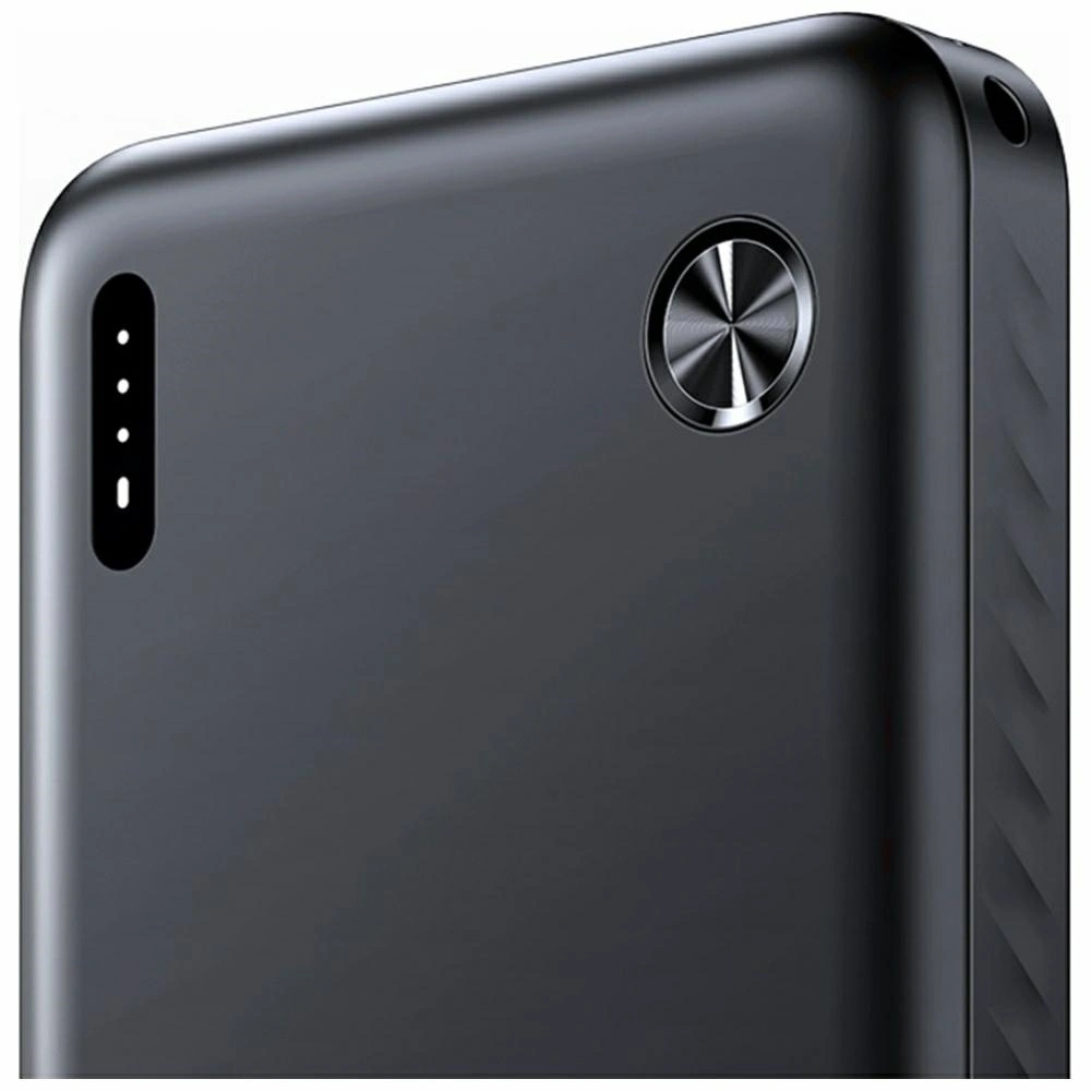 USAMS PB83 2xUSB-A, USB-C 10000mAh black