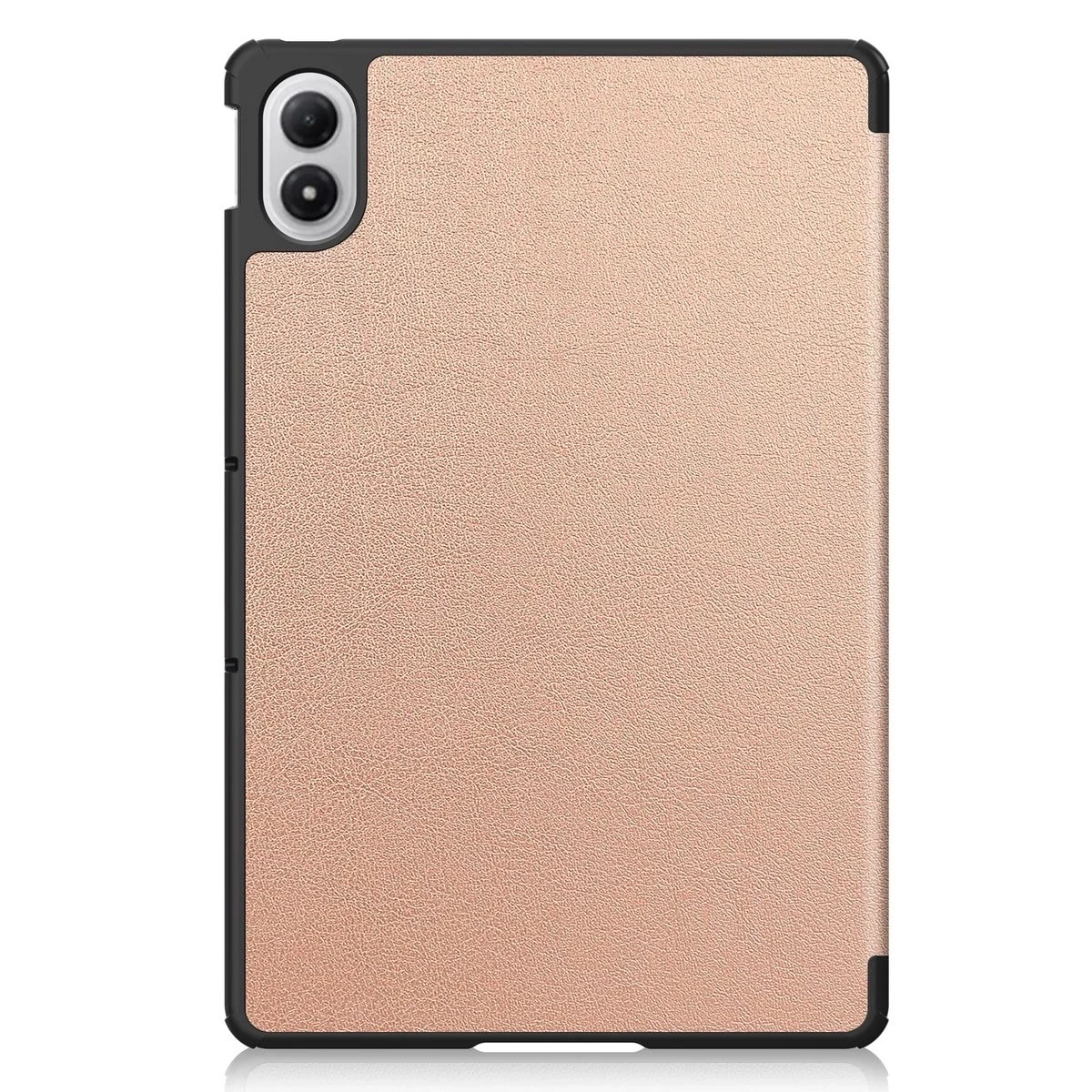 Knížkové pouzdro Bizon Case Tab Croc do Xiaomi Redmi Pad 2 Pro różowozłote