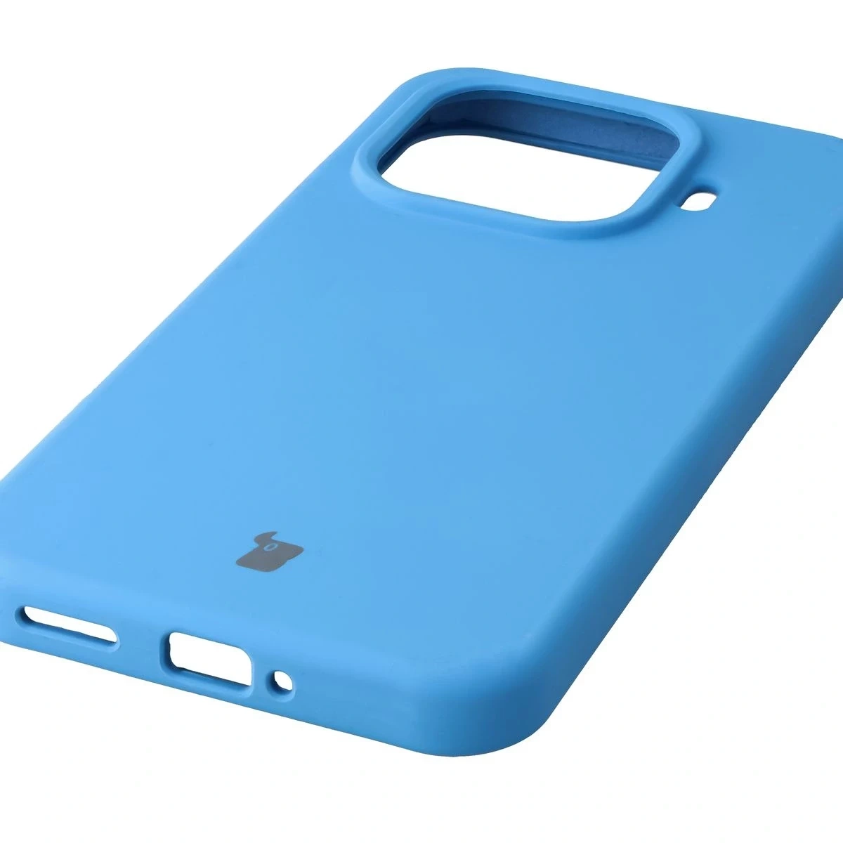 Kryt Bizon Soft Case pro Xiaomi 15T Pro barva modrá
