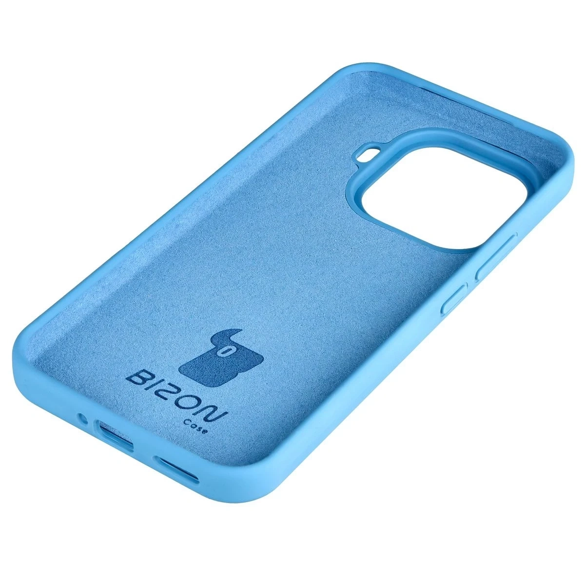 Kryt Bizon Soft Case pro Xiaomi 15T Pro barva modrá