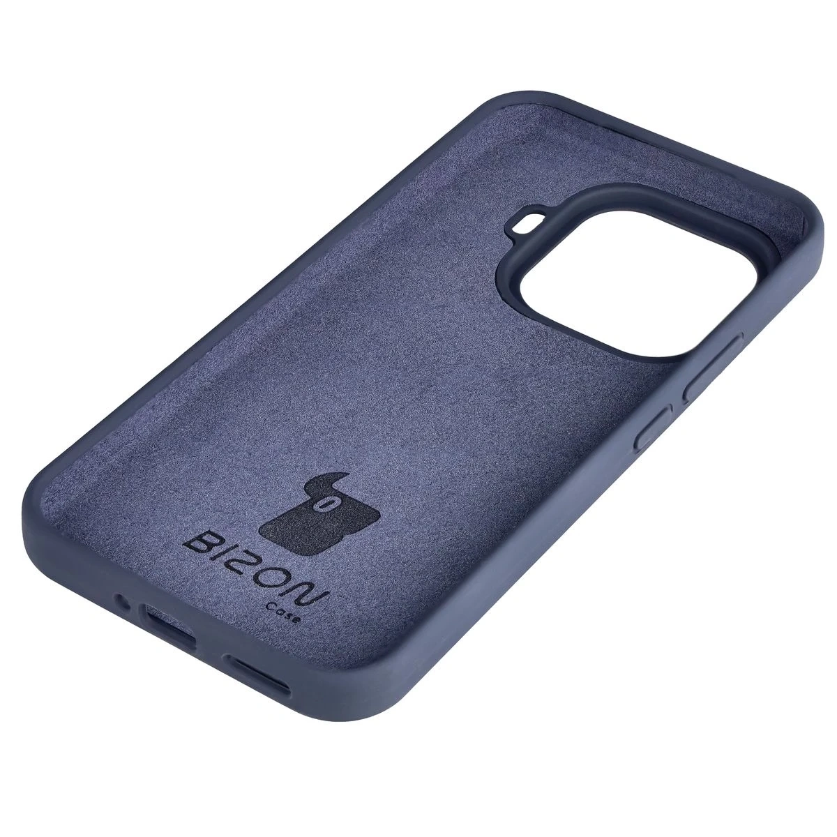 Kryt Bizon Soft Case pro Xiaomi 15T Pro ciemnobarva modrá