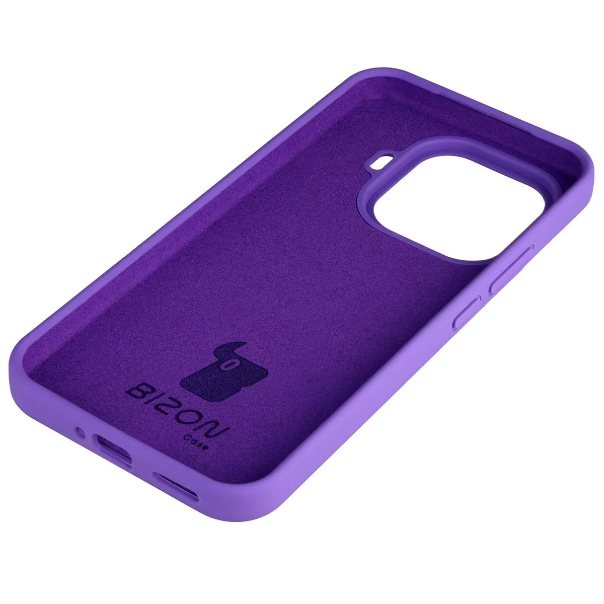 Kryt Bizon Soft Case pro Xiaomi 15T Pro barva fialová