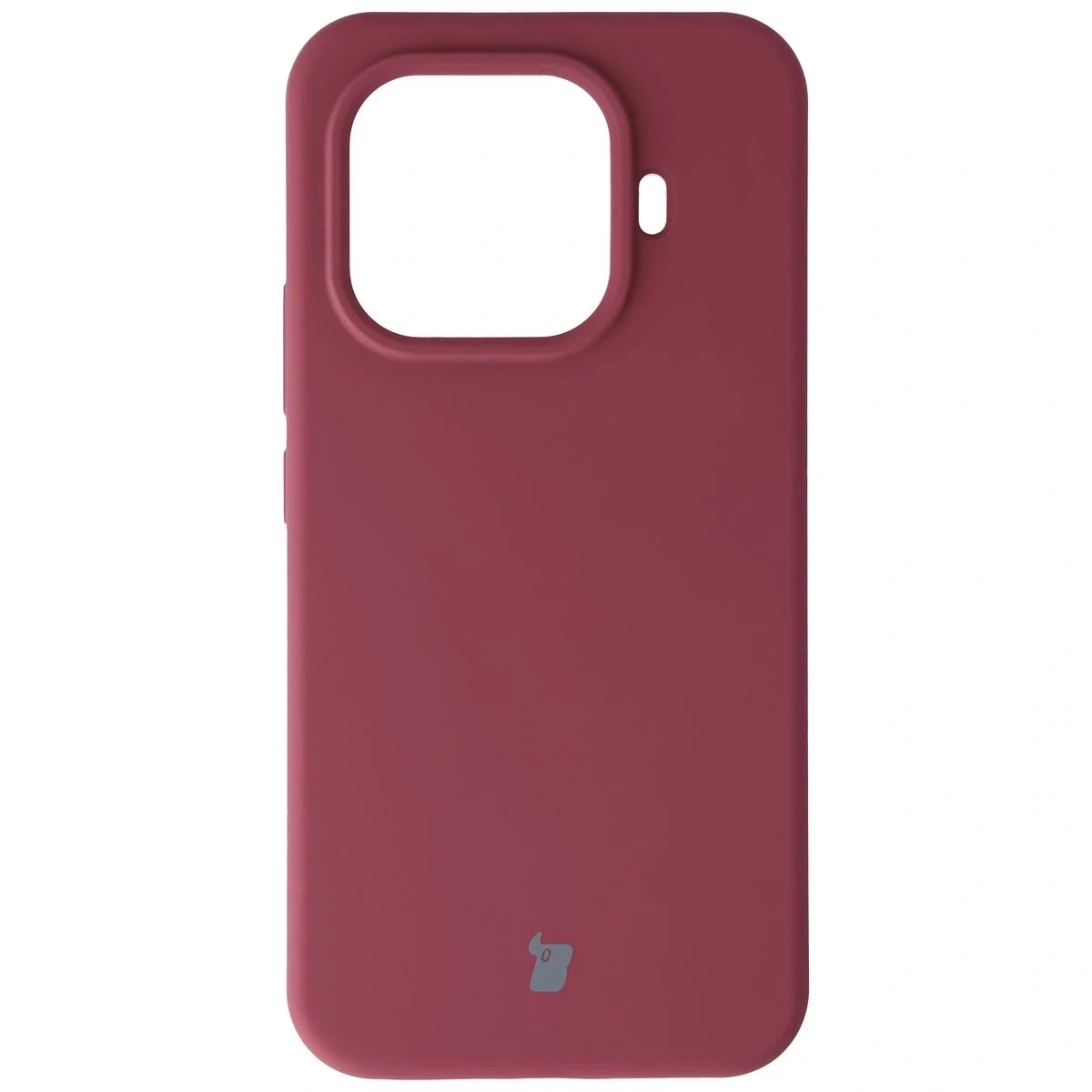 Kryt Bizon Soft Case pro Xiaomi 15T Pro barva vínová