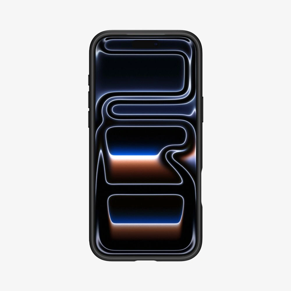 Kryt Spigen Ultra Hybrid Mag MagSafe Apple iPhone 17 Pro Max Frost Black/orange