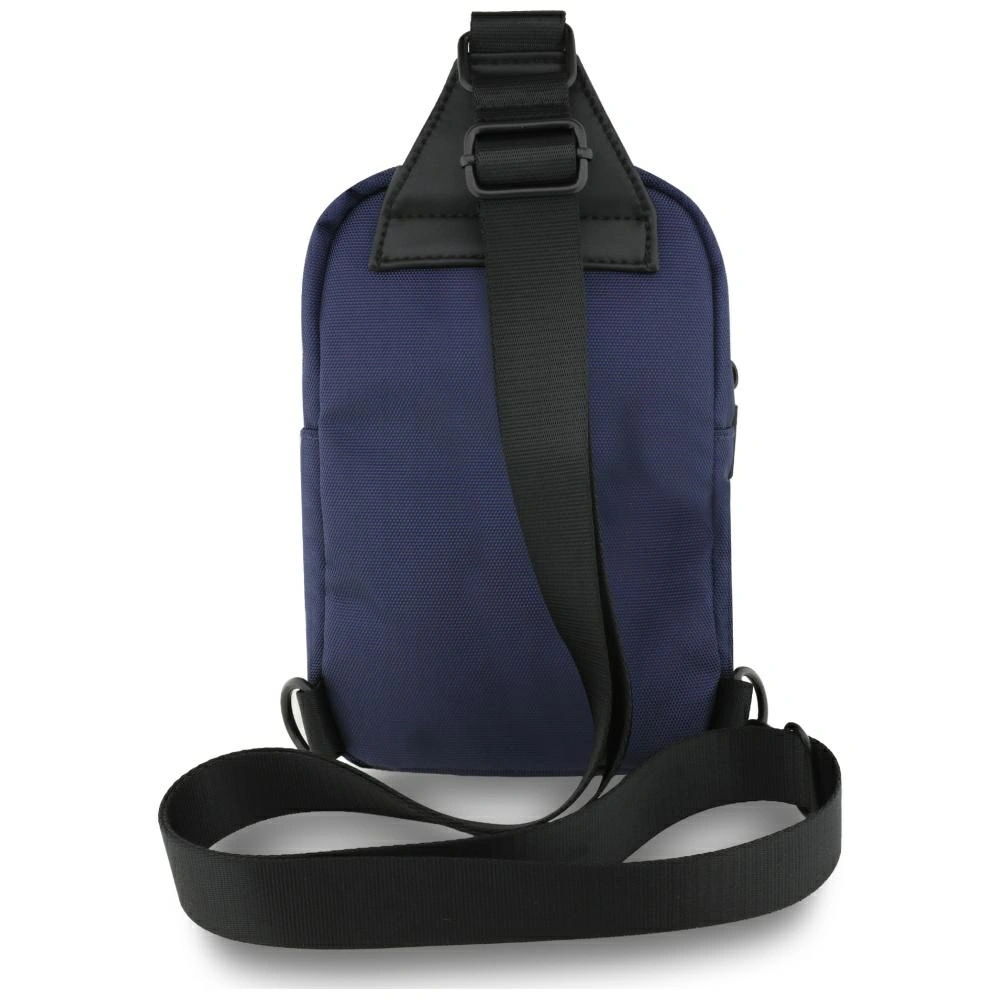 Kryt BMW Nylon Pocket&Metal Logo Crossbody Phone bag navy blue