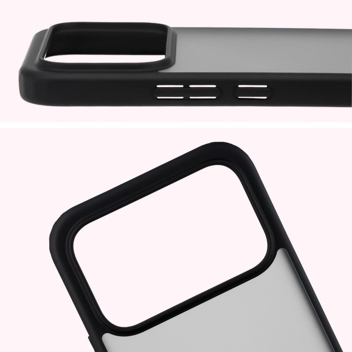 Kryt Bizon Case Angelo Xiaomi POCO F8 Ultra smoked with a black frame
