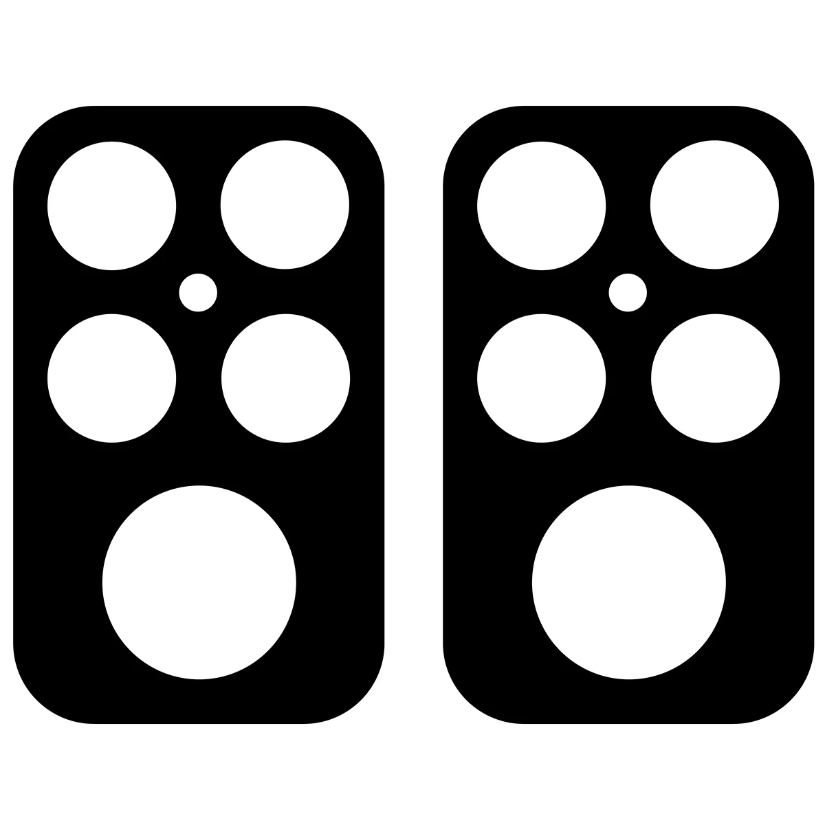 Ochranné sklo Bizon Glass Lens Xiaomi POCO F8 Ultra [2 PACK]