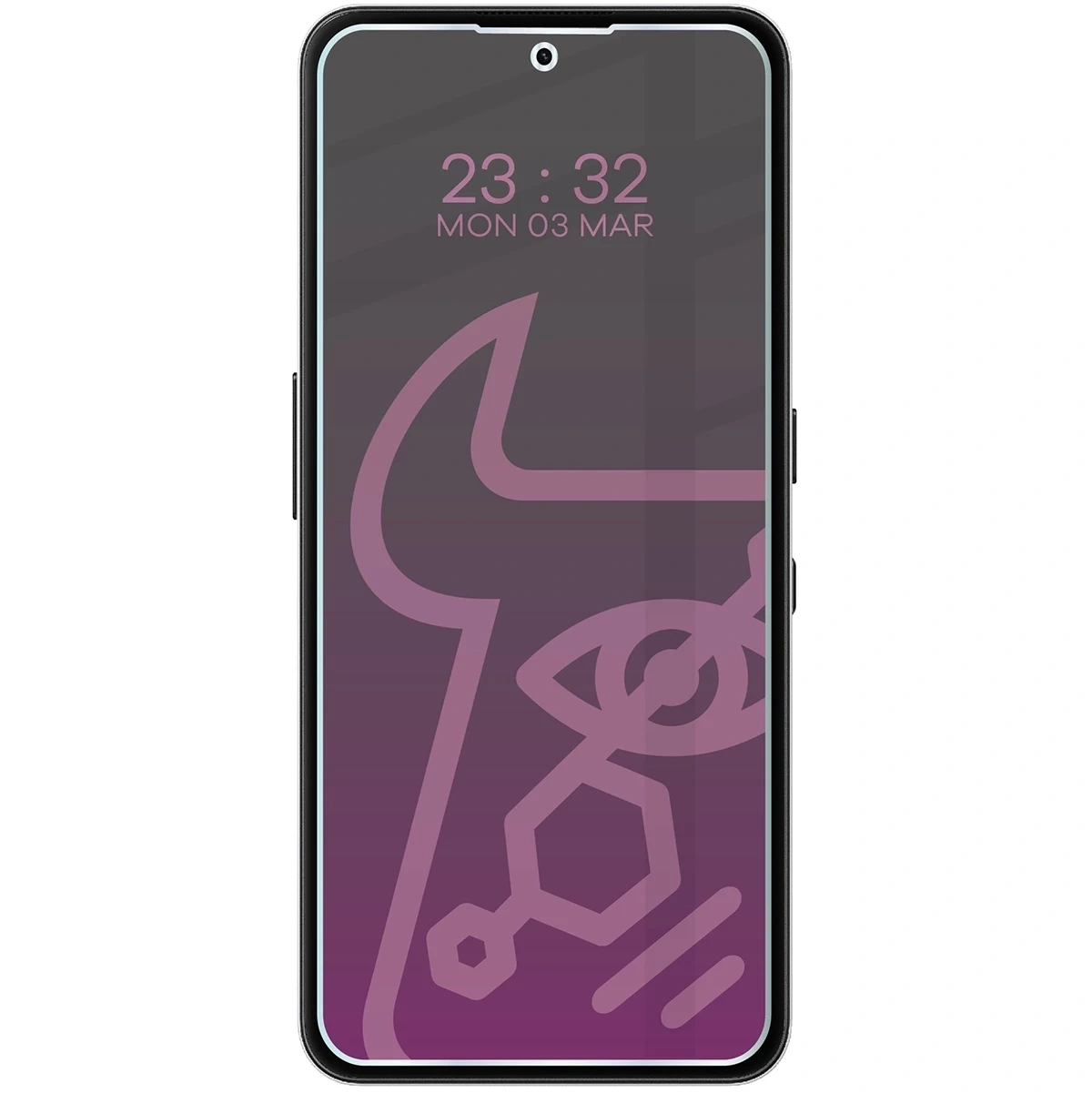 Ochranné sklo Bizon Glass Mule Shadow Nothing Phone (3a) Lite matte