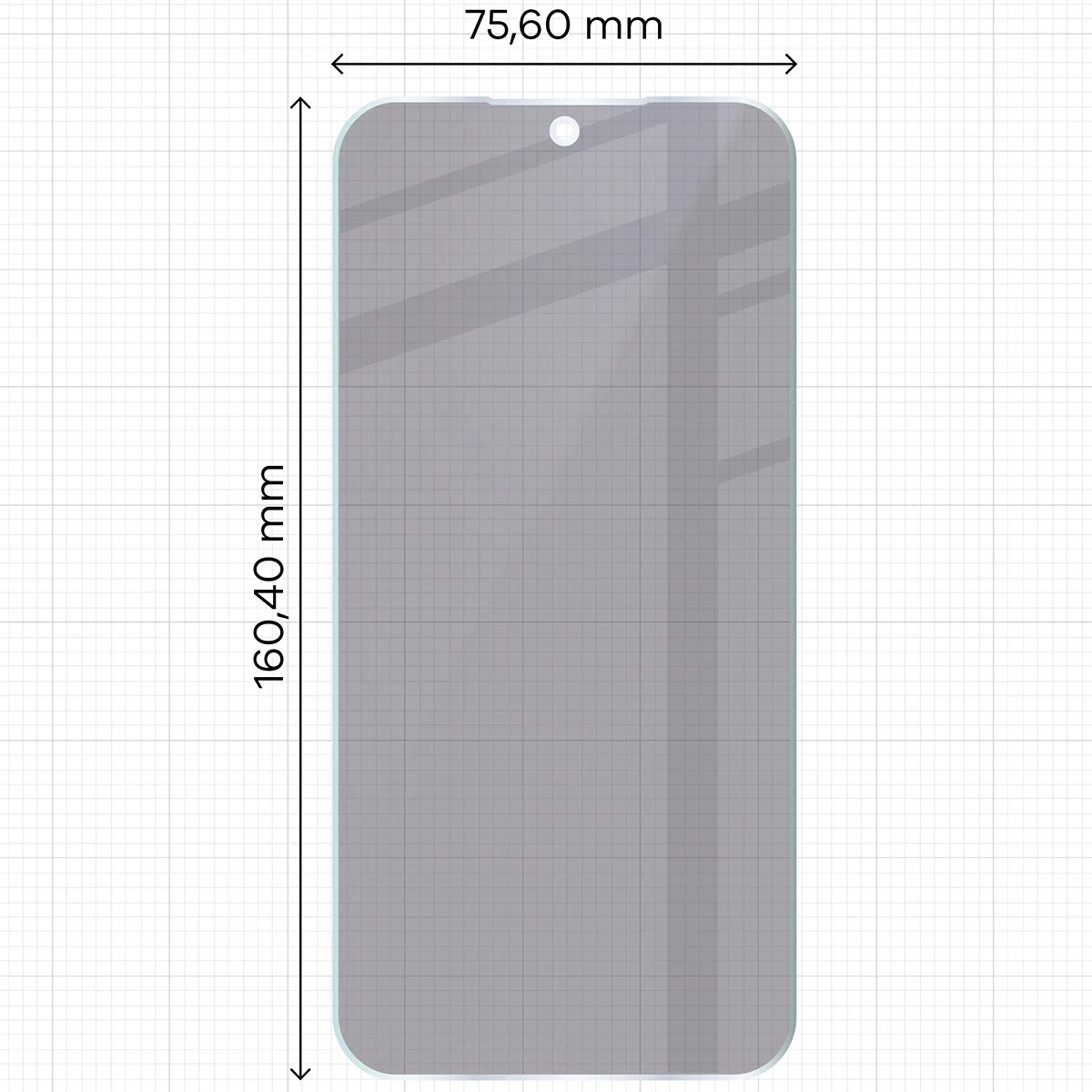 Ochranné sklo Bizon Glass Mule Shadow Xiaomi 15T Pro matte