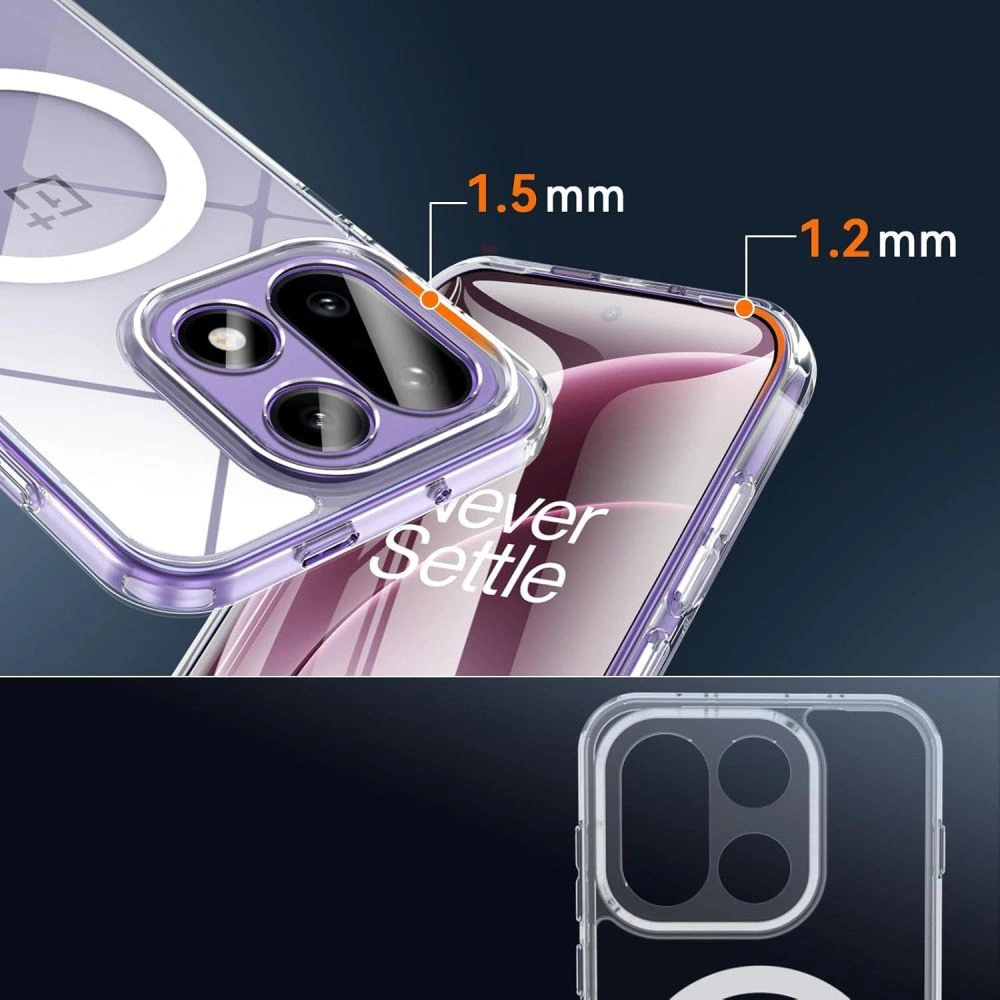 Kryt Tech-Protect Flexair Hybrid MagSafe OnePlus 15 Clear