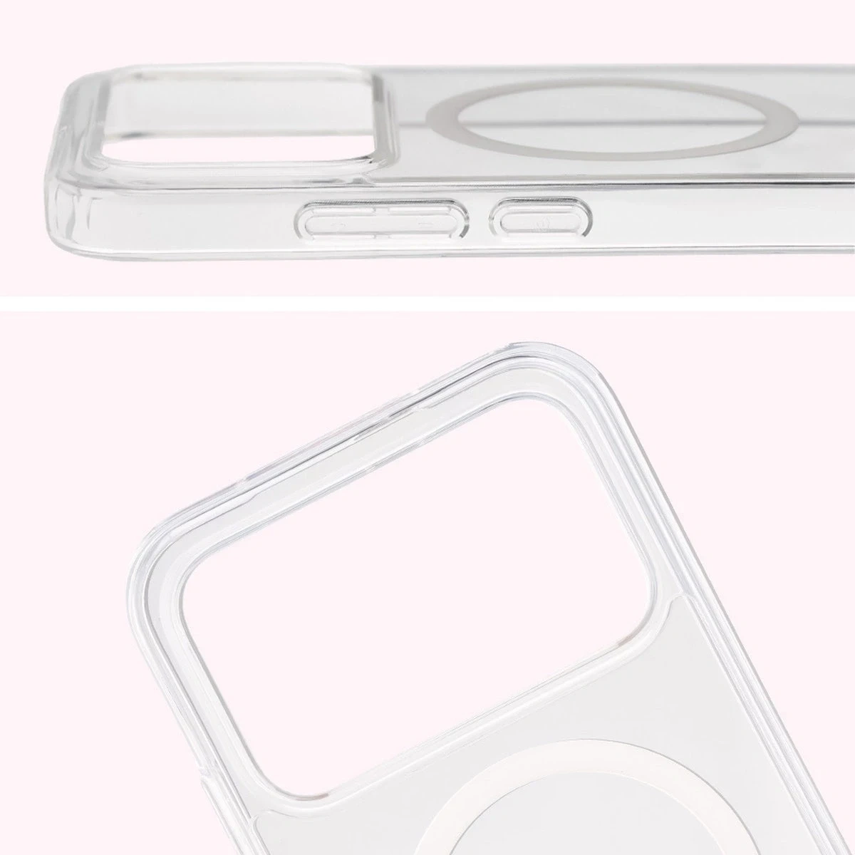 Kryt Bizon Case CrystalO Magnetic Xiaomi POCO F8 Pro clear