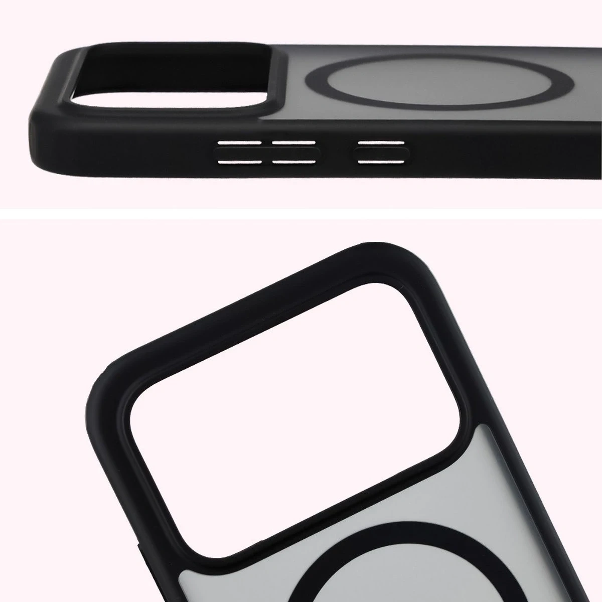 Kryt Bizon Case MatteO Magnetic Xiaomi POCO F8 Pro smoky black