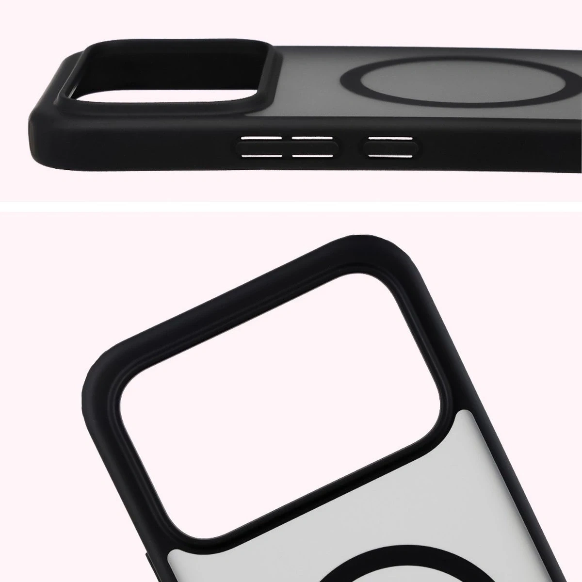 Kryt Bizon Case MatteO Magnetic Xiaomi POCO F8 Ultra smoky black