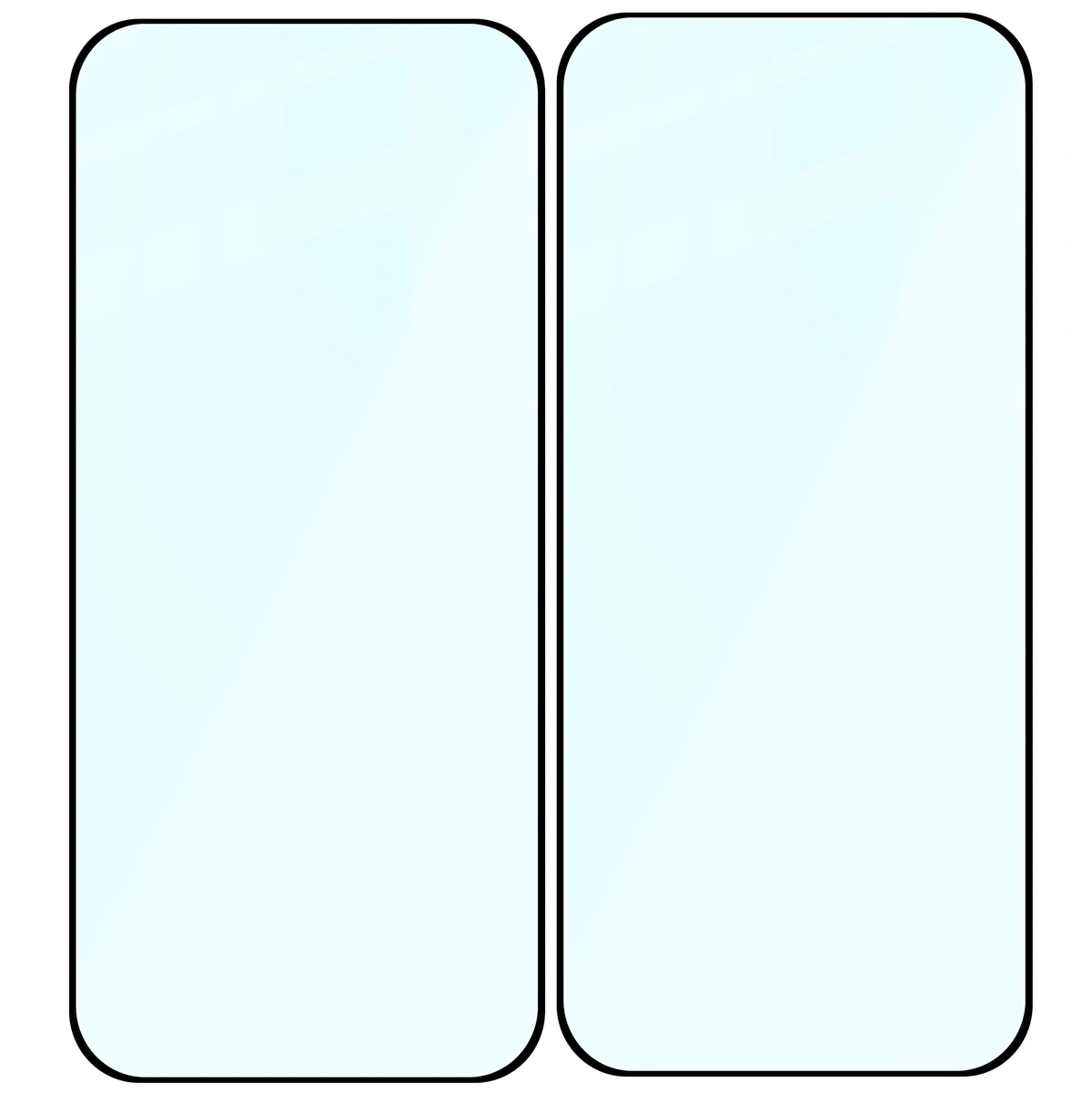 Ochranné sklo Bizon Glass Edge Duo Google Pixel 10 Pro XL / 9 Pro XL black frame [2 PACK]