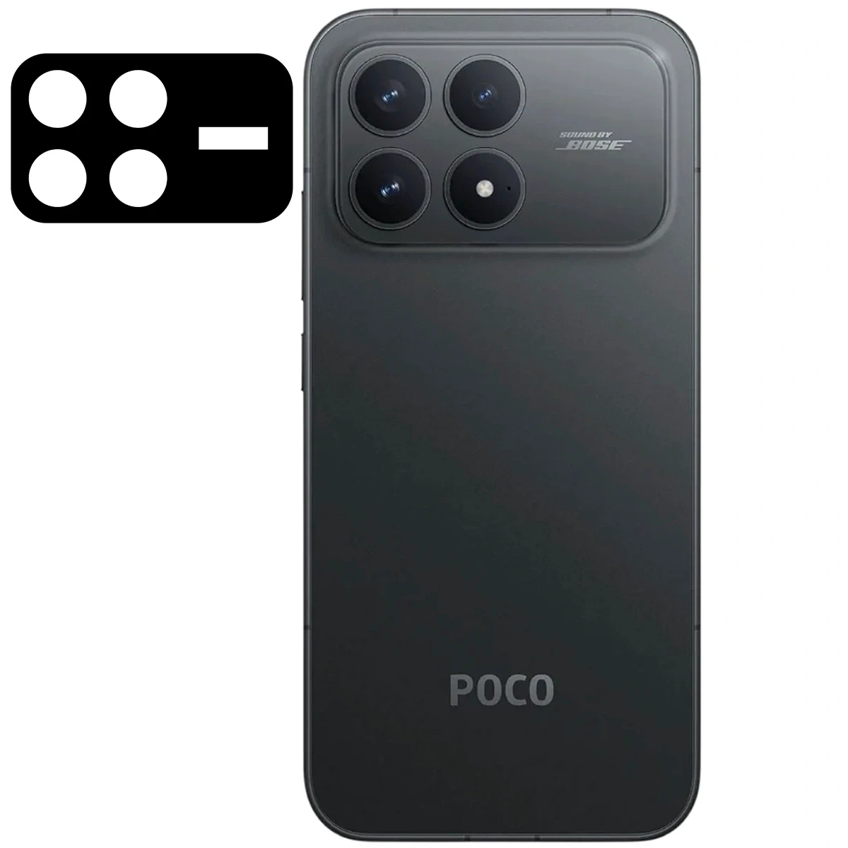 Ochranné sklo Bizon Glass Lens Xiaomi POCO F8 Pro [2 PACK]