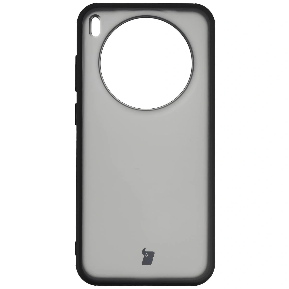 Kryt Bizon Case Angelo Vivo X300 smoked with a black frame