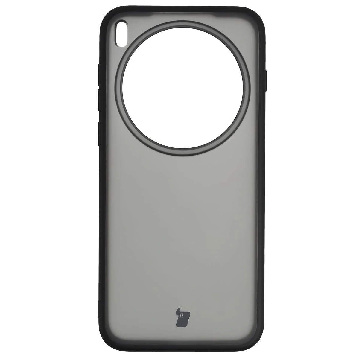 Kryt Bizon Case Angelo Vivo X300 Pro smoked with a black frame