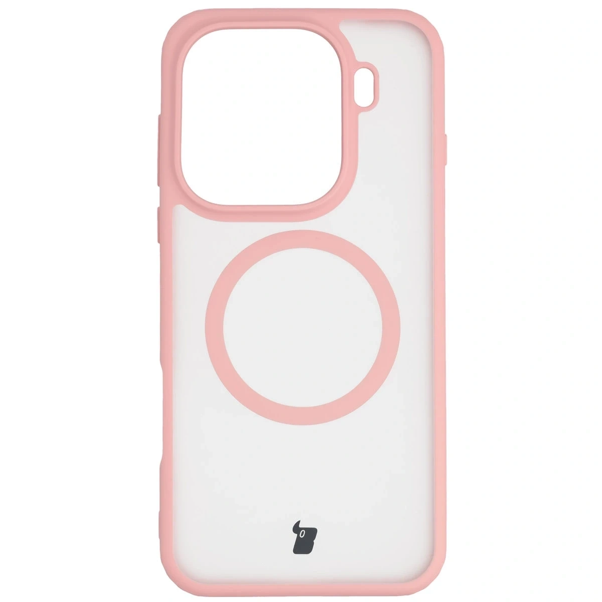 Kryt Bizon Case MatteO Magnetic Oppo Find X9 Pro smoky light pink