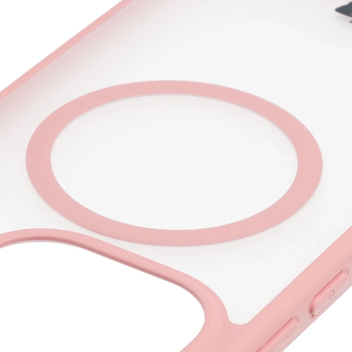 Kryt Bizon Case MatteO Magnetic Xiaomi 15T smoky light pink