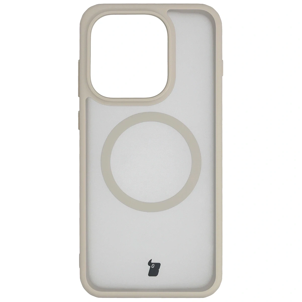 Kryt Bizon Case MatteO Magnetic Oppo Find X9 smoky beige