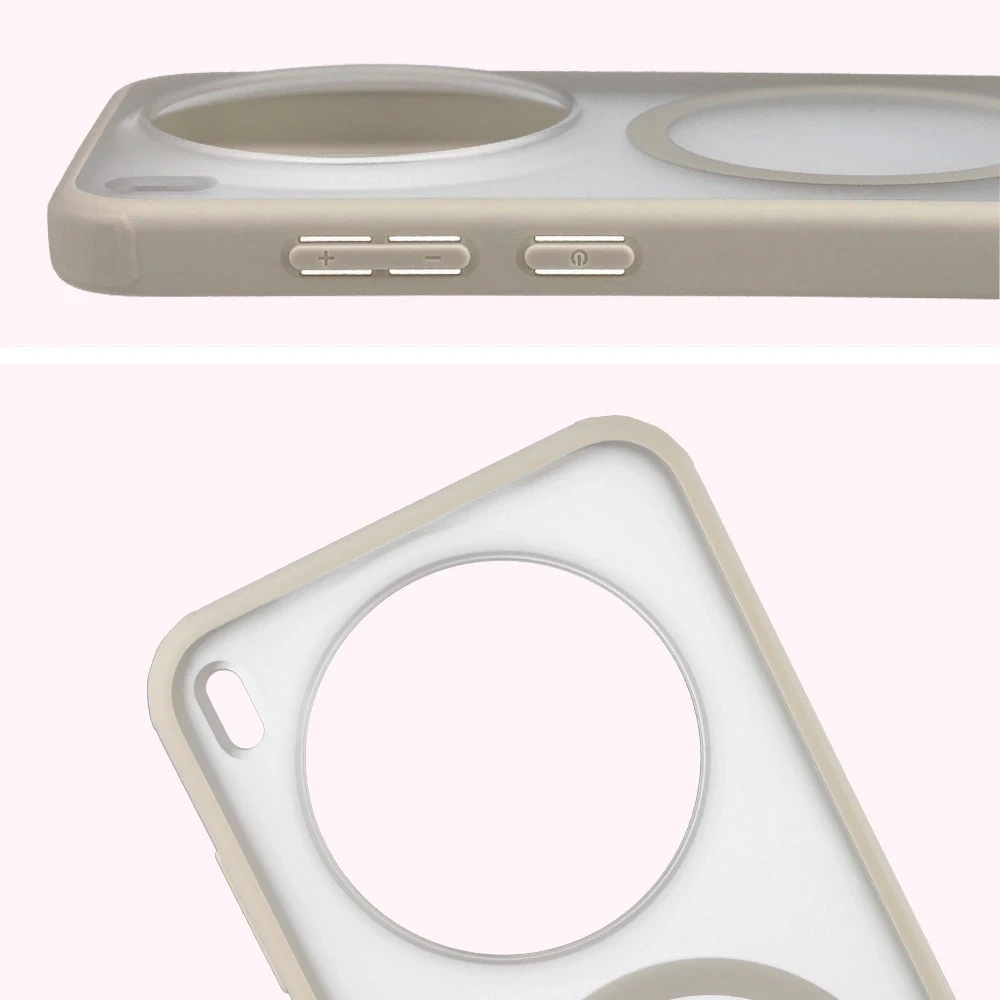 Kryt Bizon Case MatteO Magnetic Vivo X300 smoky beige