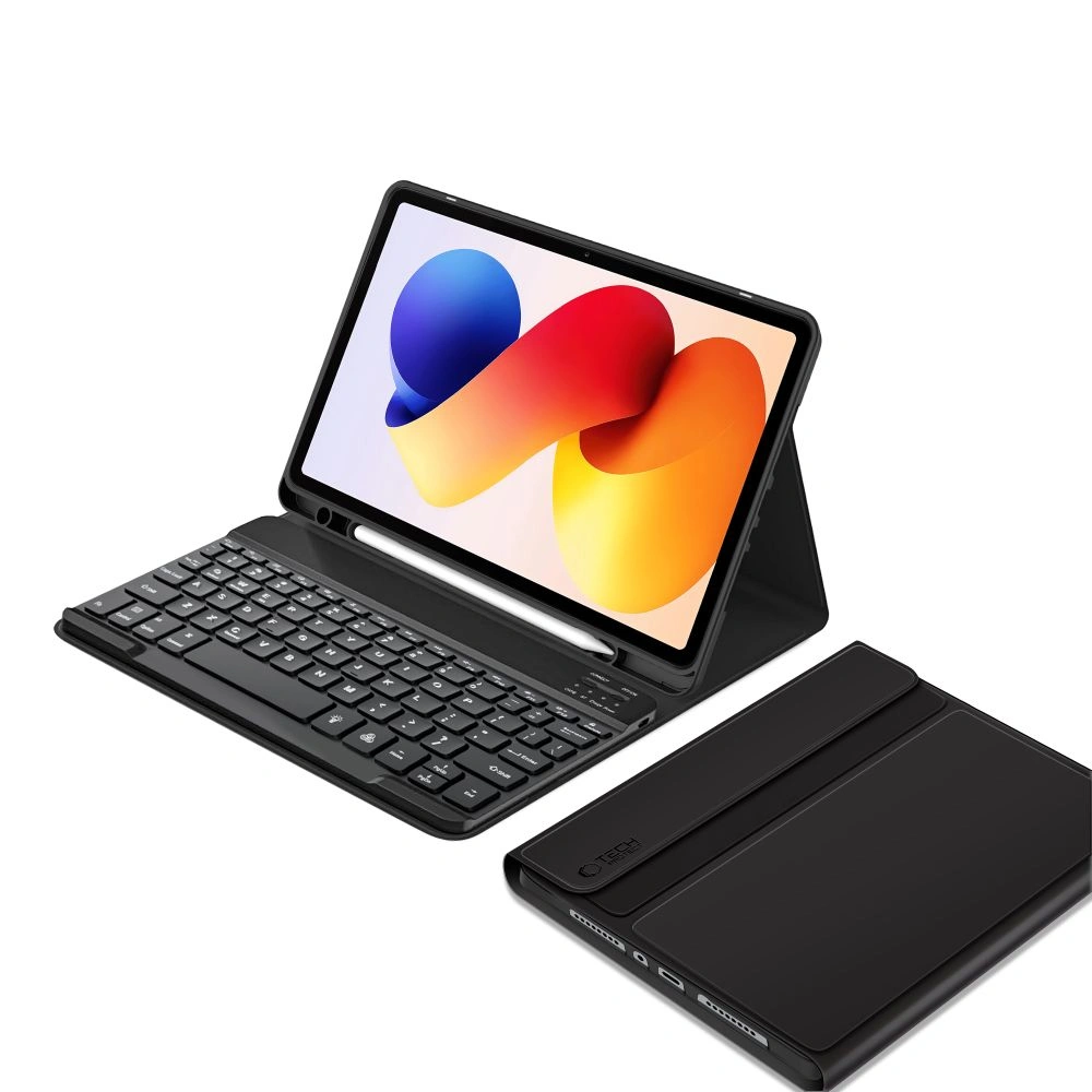 Kryt Tech-Protect SmartCase Pen + Keyboard Xiaomi Poco Pad M1 / Redmi Pad 2 Pro 12.1 Black