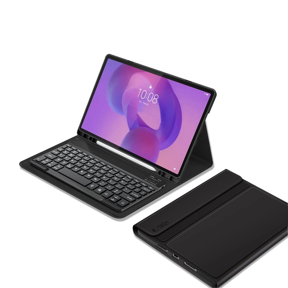 Kryt Tech-Protect SmartCase Pen + Keyboard Lenovo Idea Tab Plus 12.1 TB-361 Black