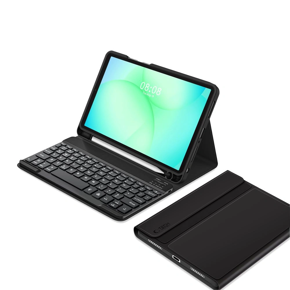 Kryt Tech-Protect SmartCase Pen + Keyboard Samsung Galaxy Tab A9+ / A11+ Plus 11.0 X210 / X215 / X216 / X230 / X235 / X236 Black