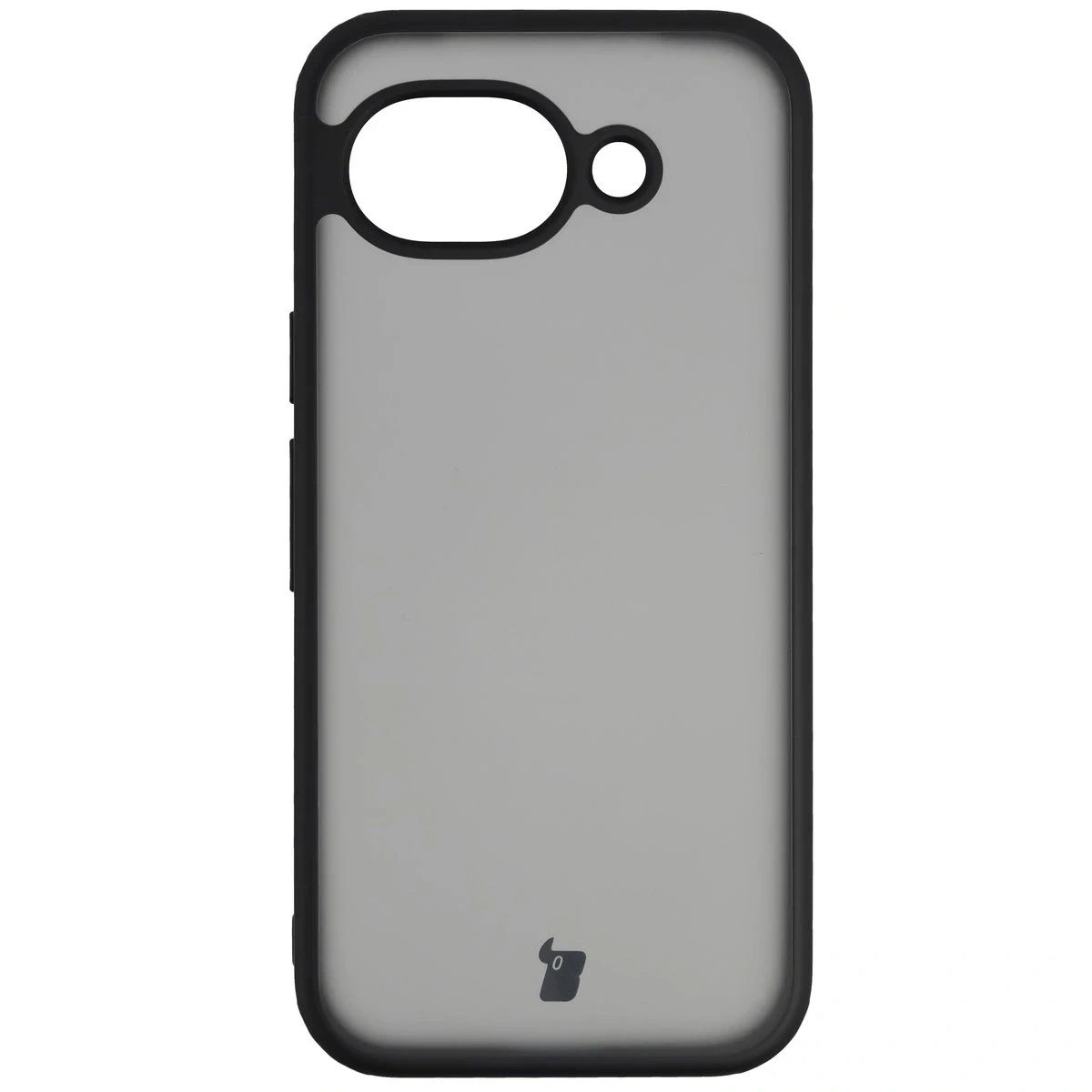 Kryt Bizon Case Angelo Google Pixel 10a smoked with a black frame