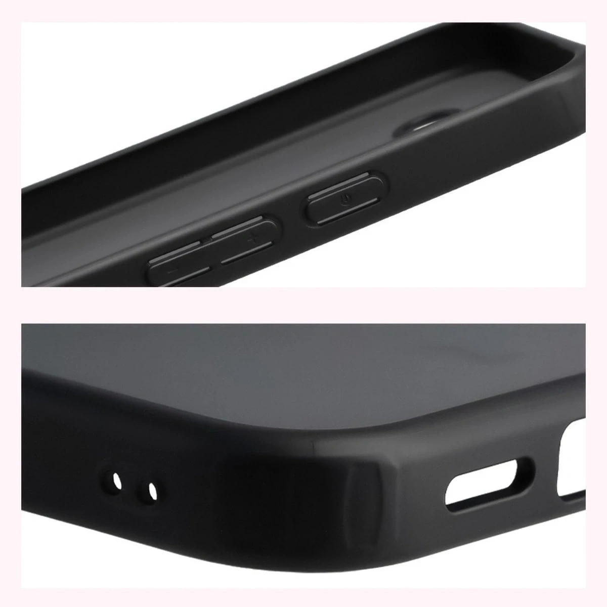 Kryt Bizon Case Angelo Google Pixel 10a smoked with a black frame