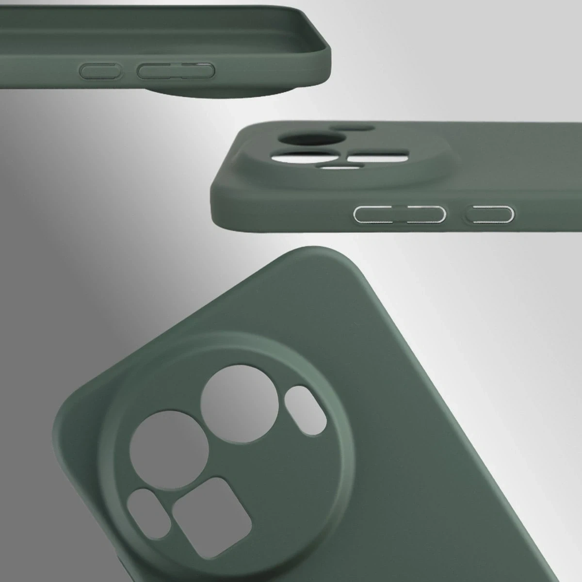 Kryt Bizon Case Lupka Realme GT 8 Pro green