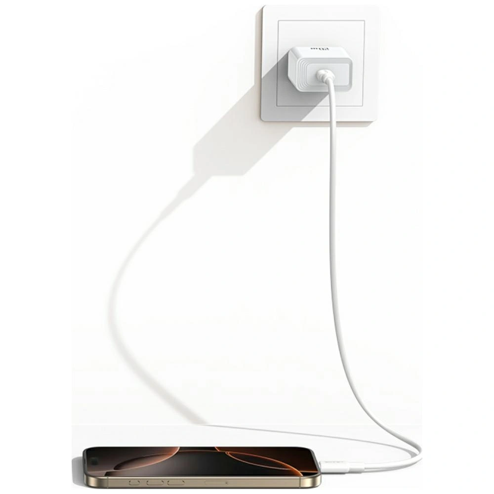 Síťová nabíječka USAMS T69 20W USB-C  White