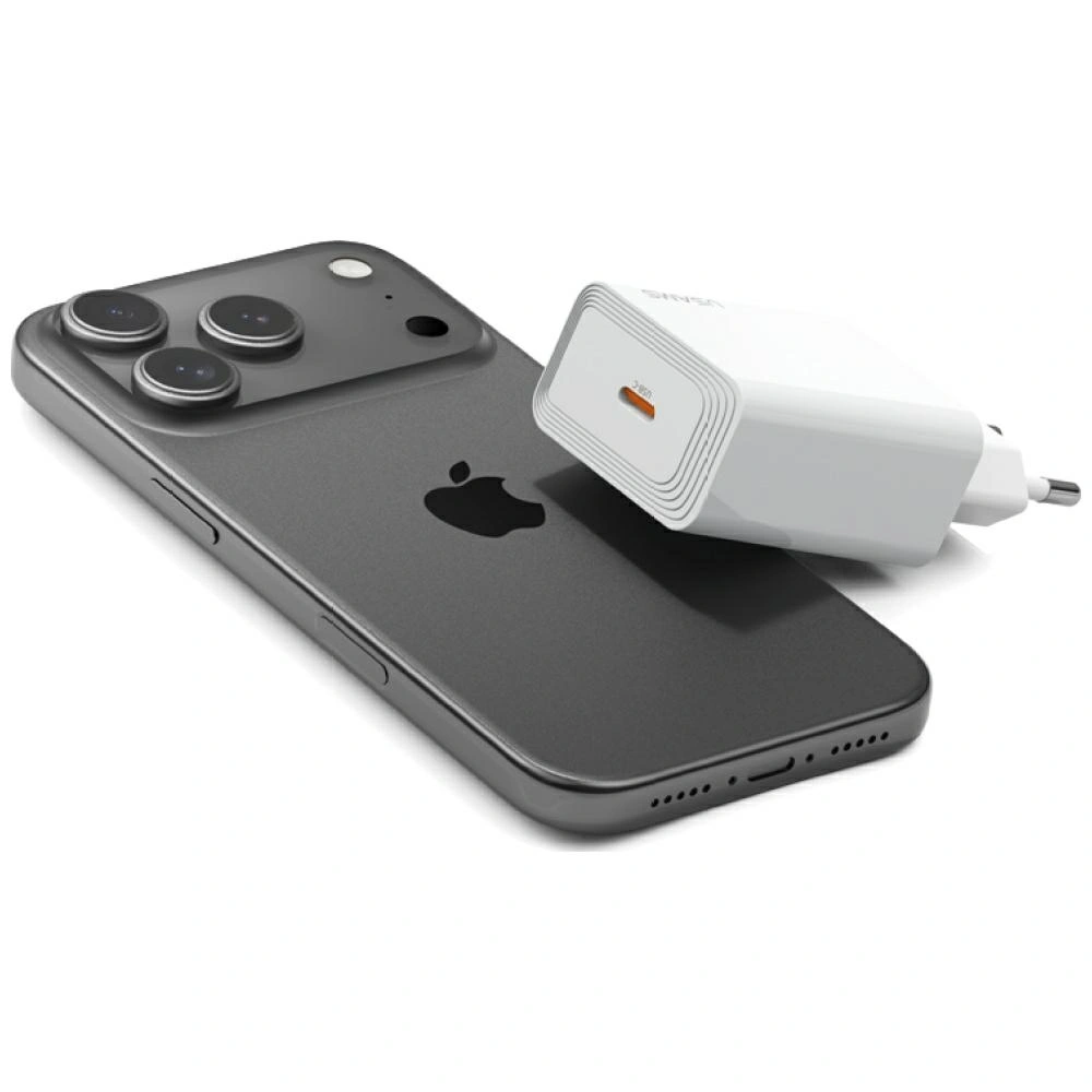 Síťová nabíječka USAMS T69 30W USB-C  White