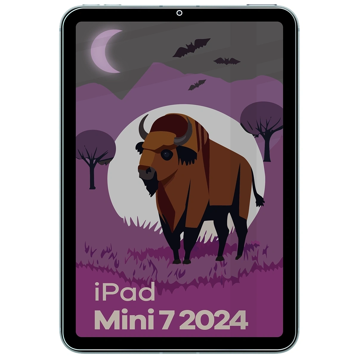 Ochranné sklo Bizon Glass Tab Mule Shadow Apple iPad Mini 7 2024 matte