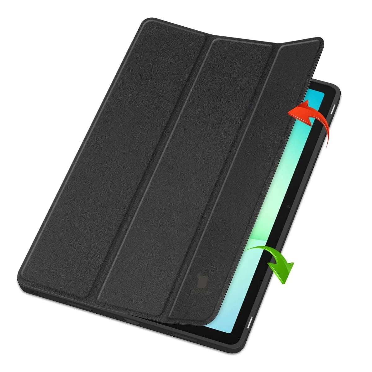 Kryt Bizon Case Tab Lizard Samsung Galaxy Tab A11+ Plus / A9+ Plus black