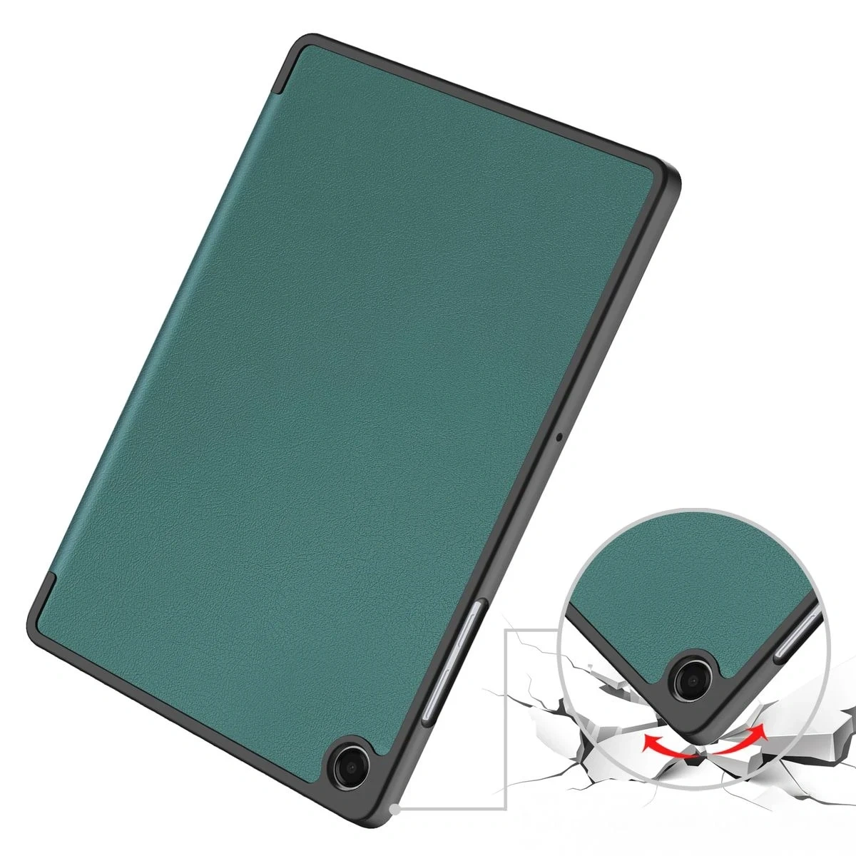 Kryt Bizon Case Tab Lizard Samsung Galaxy Tab A11+ Plus / A9+ Plus dark green