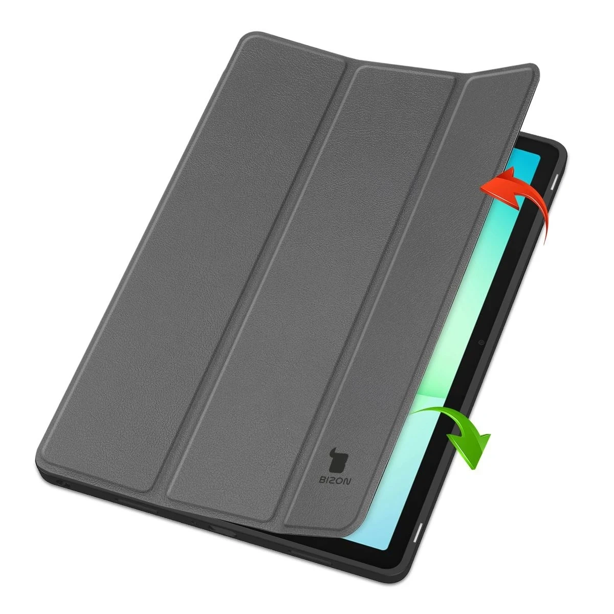 Kryt Bizon Case Tab Lizard Samsung Galaxy Tab A11+ Plus / A9+ Plus gray