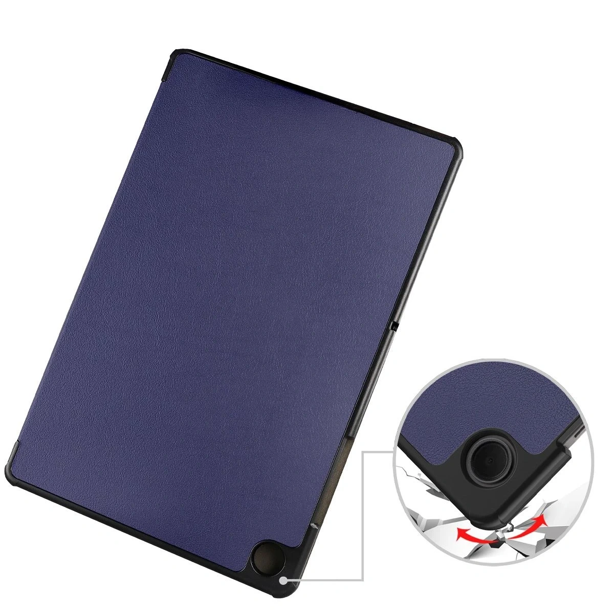 Kryt Bizon Case Tab Croc Samsung Galaxy Tab A11+ Plus / A9+ Plus navy blue