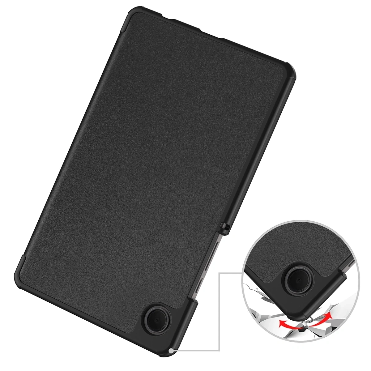 Kryt Bizon Case Tab Croc Samsung Galaxy Tab A11 / A9 black