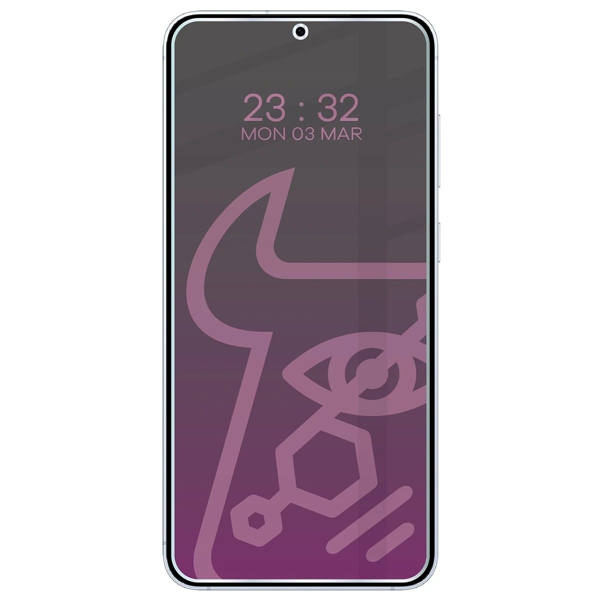 Ochranné sklo Bizon Glass Mule Shadow Samsung Galaxy S25 Plus matte
