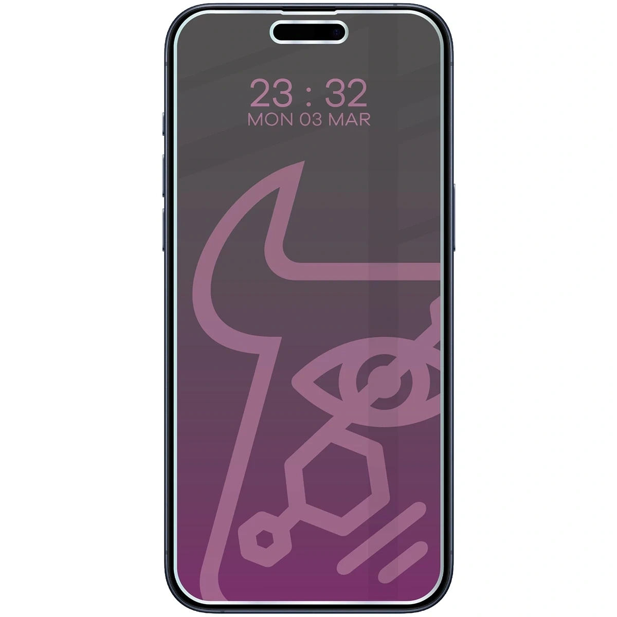 Ochranné sklo Bizon Glass Mule Shadow Apple iPhone 15 Pro Max matte