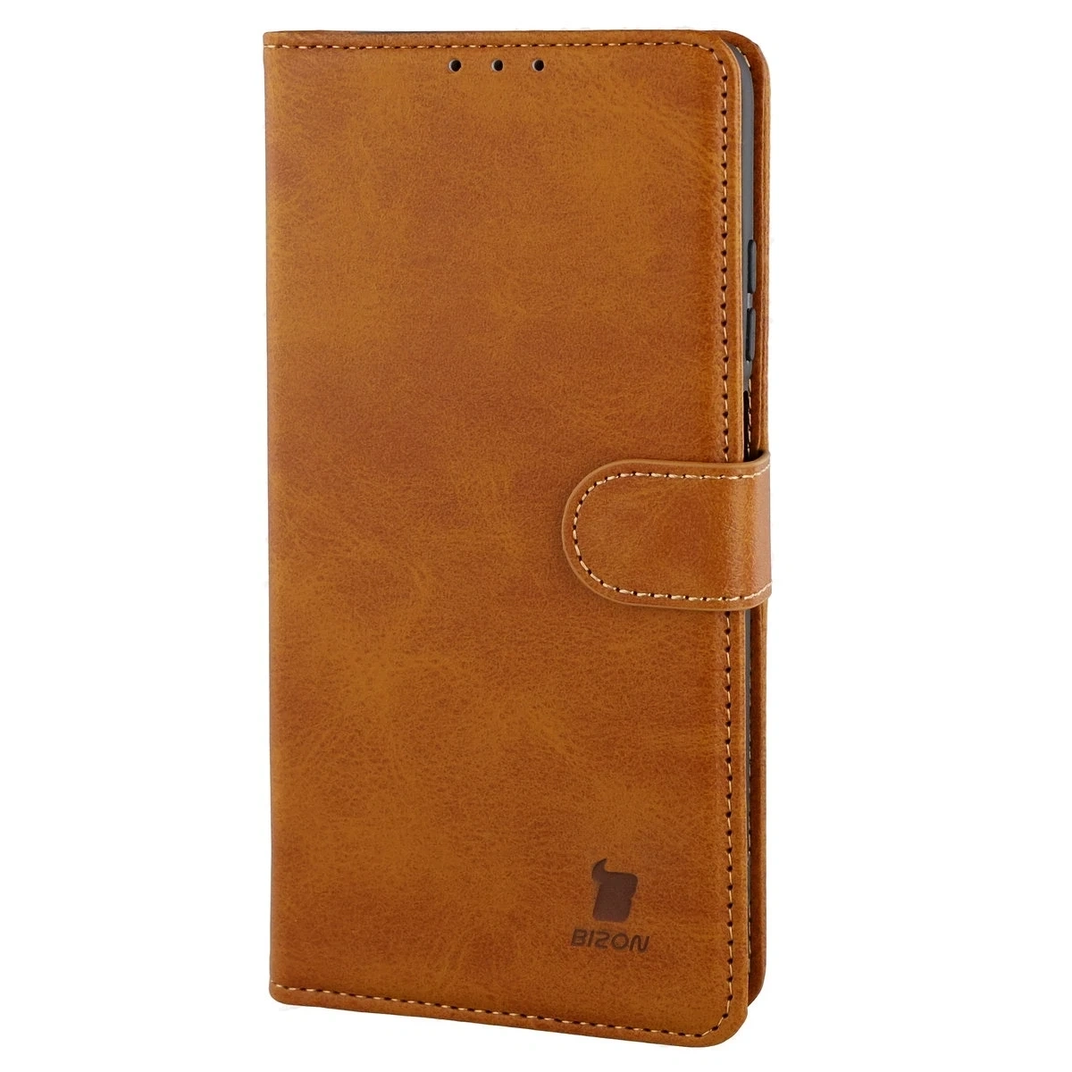 Kryt Bizon Case Pocket Motorola Moto G57 Power / G67 Power brown