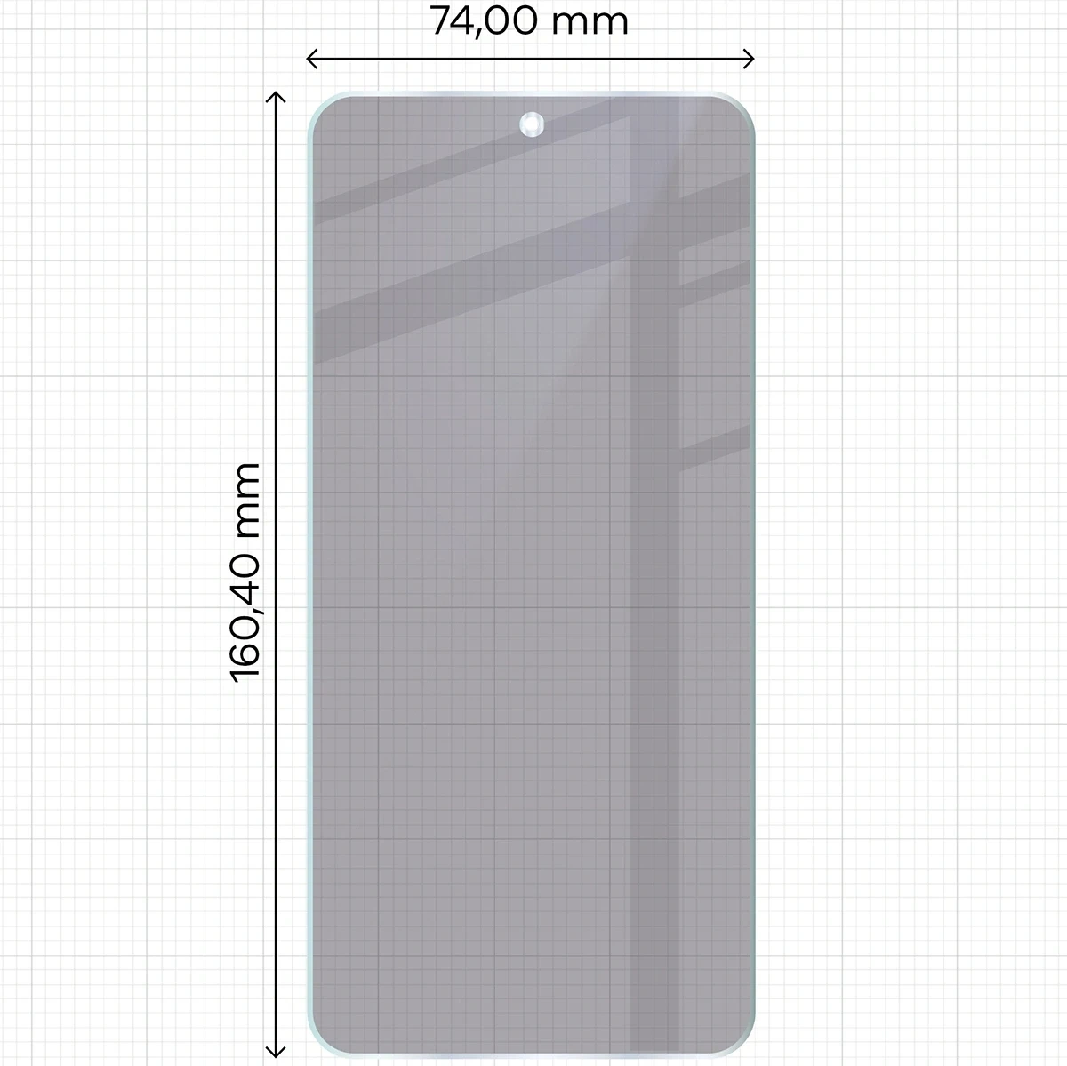 Ochranné sklo Bizon Glass Mule Shadow Nothing CMF Phone 2 Pro matte
