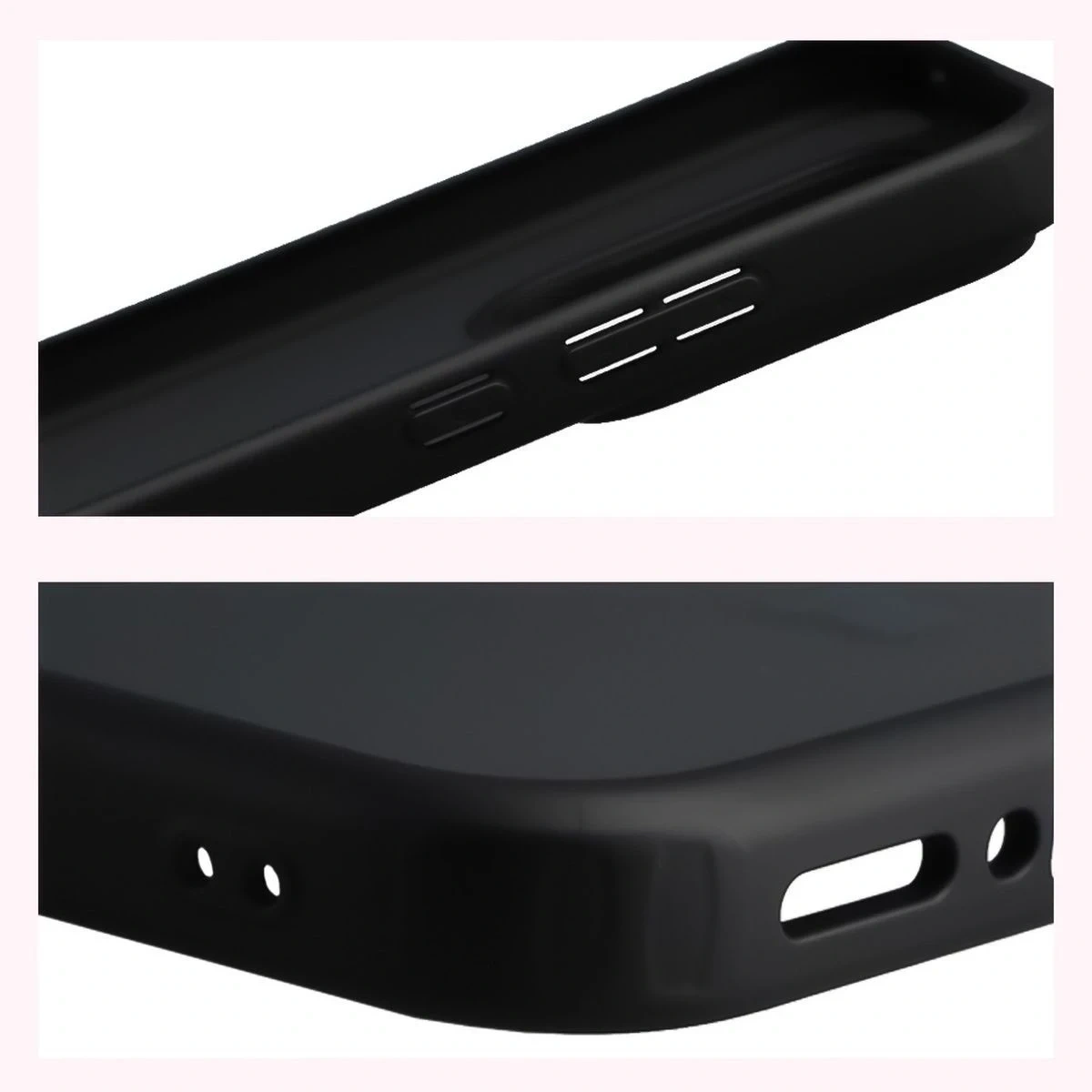 Kryt Bizon Case Angelo Realme GT 8 Pro smoked with a black frame