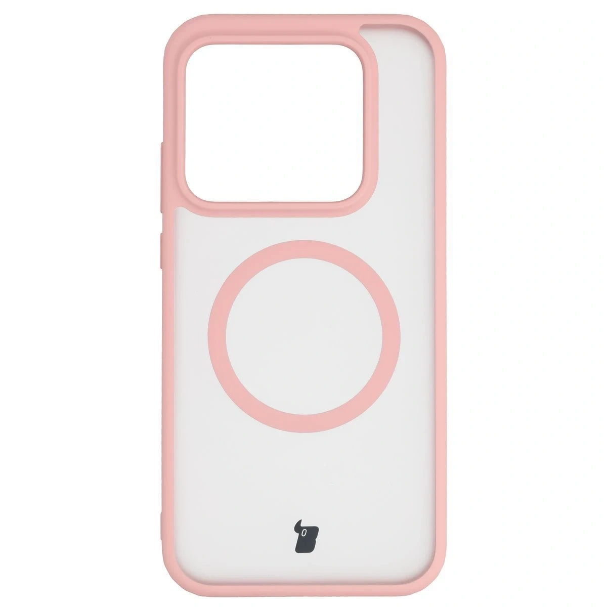 Kryt Bizon Case MatteO Magnetic Realme GT 8 Pro smoky light pink