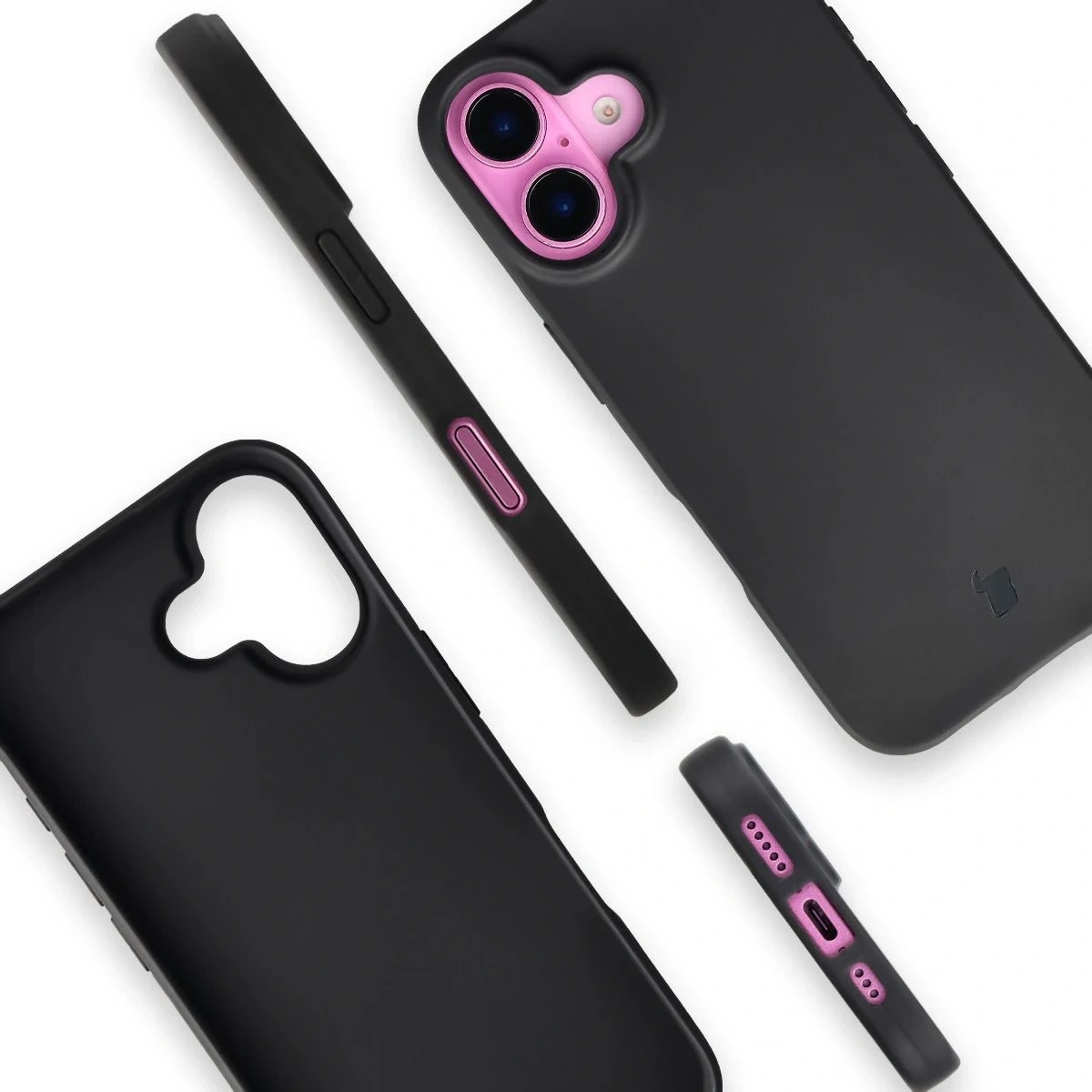 Kryt Bizon Case ReLeaf Apple iPhone 16 black