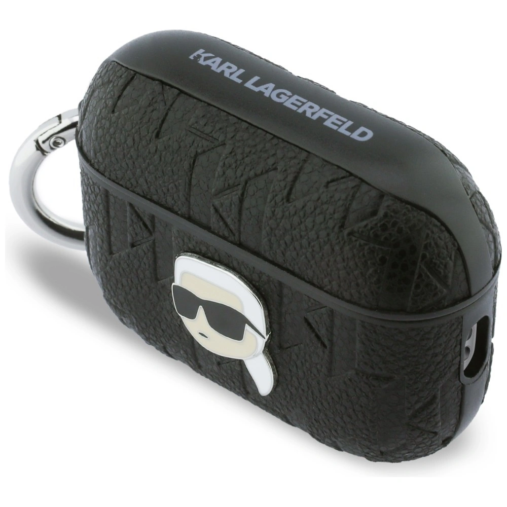 Kryt Karl Lagerfeld Monogram Karl Head Apple AirPods Pro 3 black
