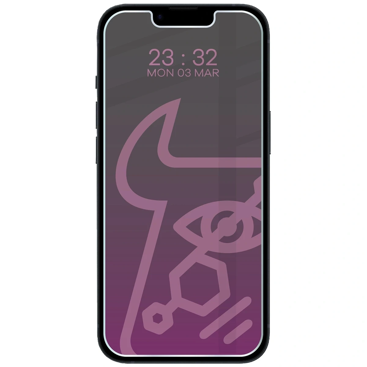 Ochranné sklo Bizon Glass Mule Shadow Apple iPhone 14 matte