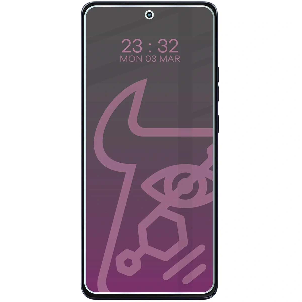 Ochranné sklo Bizon Glass Mule Shadow Motorola Moto G86 5G matte
